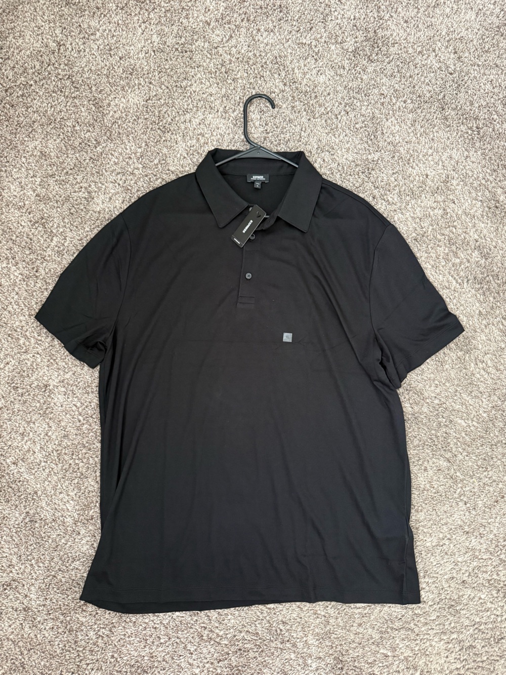 NWT Express Men's Black Polo Shirt